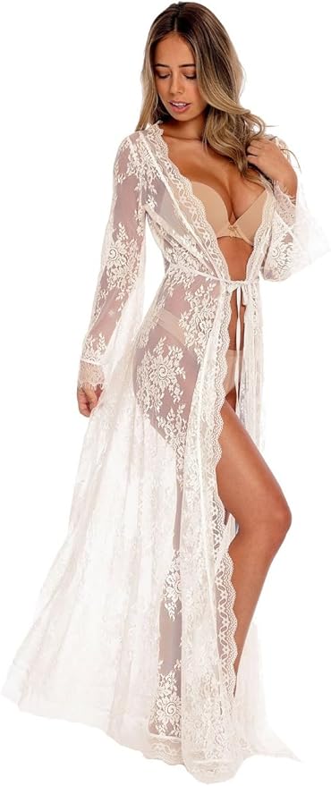 Floral Lace Long Dress