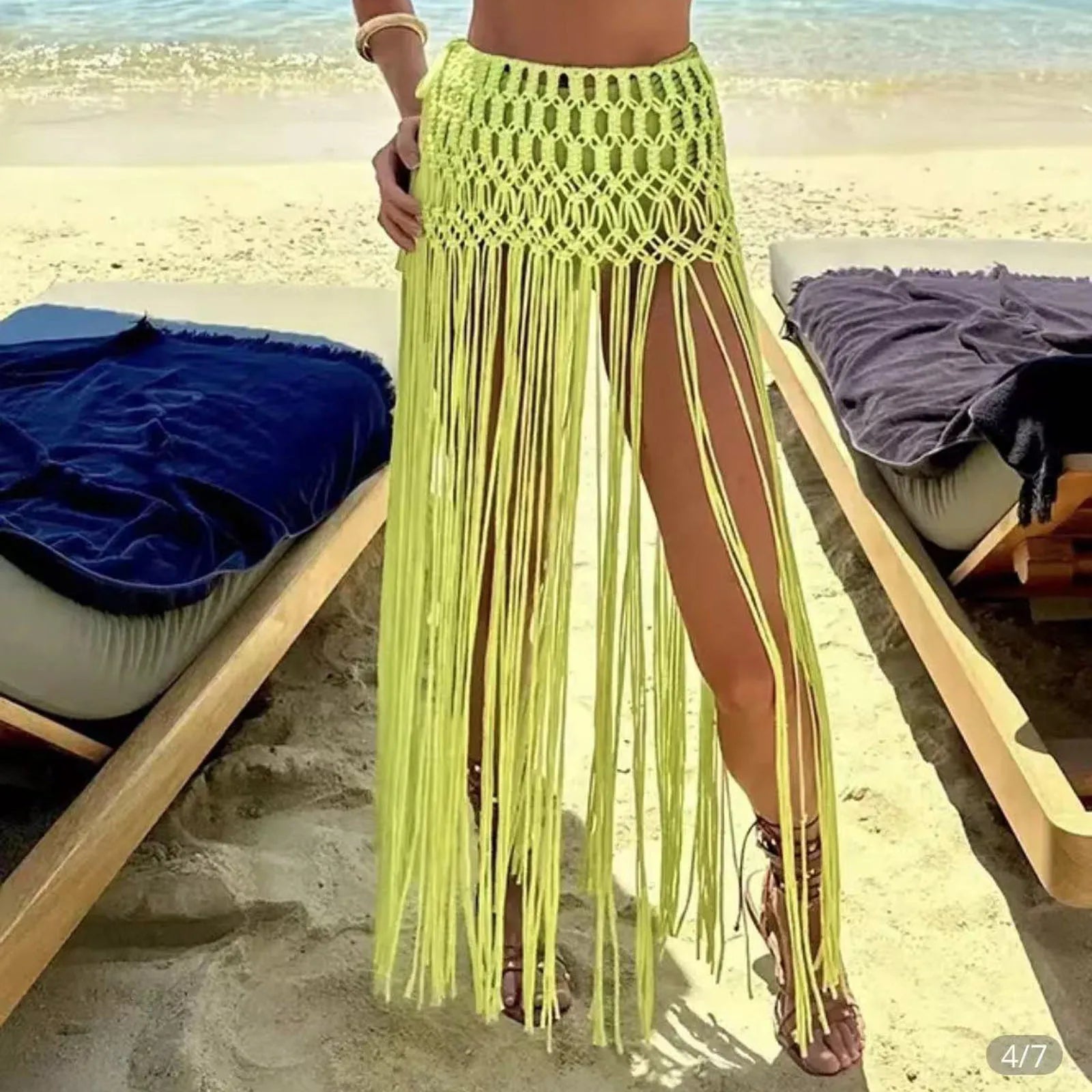 Hand made Knitted  Beach Cover Ups